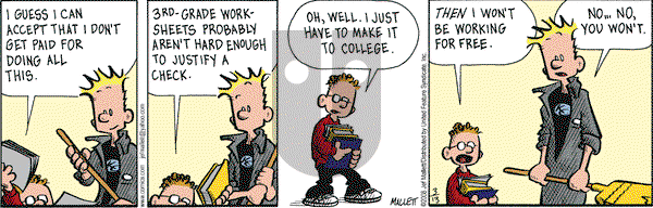 Frazz on Thursday March 13, 2008 Comic Strip