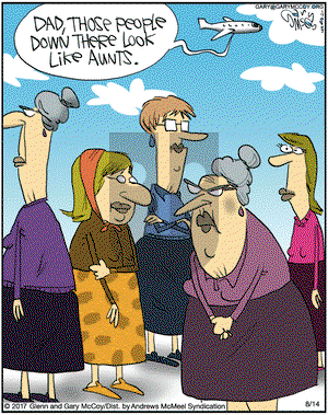 The Flying McCoys on Monday August 14, 2017 Comic Strip