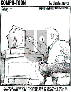 Compu-toon on Monday December 8, 2014 Comic Strip