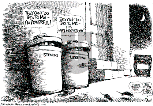 Pat Oliphant on Wednesday November 12, 2008 Comic Strip