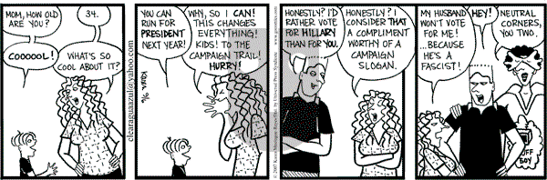 Clear Blue Water on Thursday September 6, 2007 Comic Strip