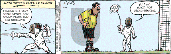 Cleats - Wednesday September 27, 2006 Comic Strip