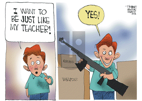 Jerry Holbert on Wednesday February 28, 2018 Comic Strip