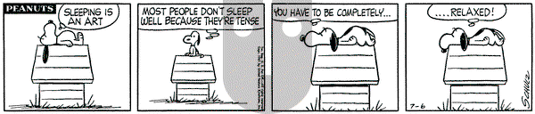 Peanuts on Thursday July 6, 1961 Comic Strip