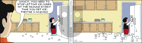 Nancy on Wednesday October 14, 2020 Comic Strip
