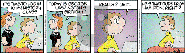Drabble - Monday February 22, 2021 Comic Strip