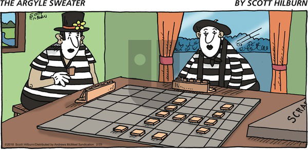 The Argyle Sweater on Sunday February 25, 2018 Comic Strip