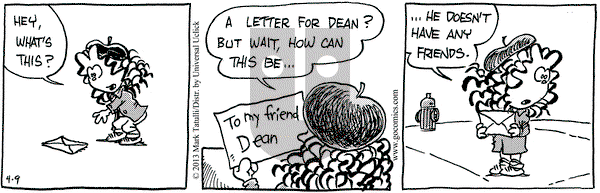 Heart of the City - Tuesday April 9, 2013 Comic Strip