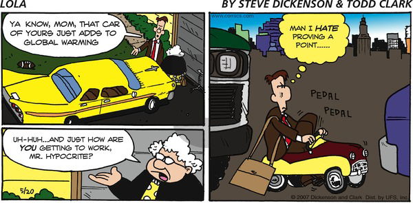 Lola on Sunday May 20, 2007 Comic Strip