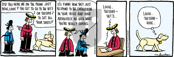 Overboard on Friday September 13, 2002 Comic Strip