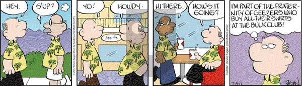Drabble on Saturday July 8, 2017 Comic Strip