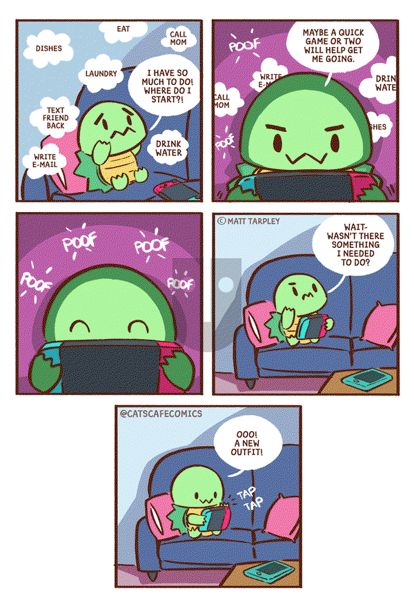 Cat's Cafe on Friday July 9, 2021 Comic Strip