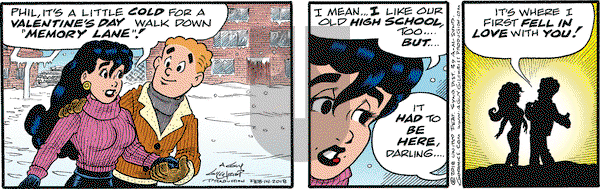 Nancy on Wednesday February 14, 2018 Comic Strip