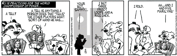 Over the Hedge on Thursday May 13, 2004 Comic Strip