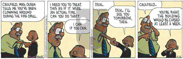 Frazz - Friday April 18, 2003 Comic Strip