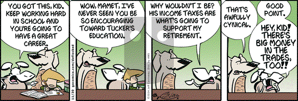DeFlocked - Saturday November 30, 2024 Comic Strip