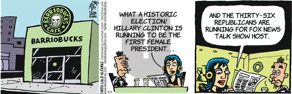 La Cucaracha on Thursday June 4, 2015 Comic Strip