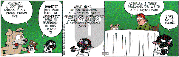 Get Fuzzy on Wednesday September 15, 2004 Comic Strip
