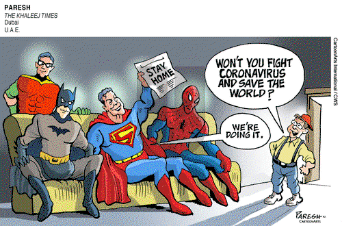 ViewsMidEast - Saturday March 21, 2020 Comic Strip
