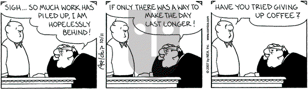 The Born Loser on Thursday October 11, 2007 Comic Strip