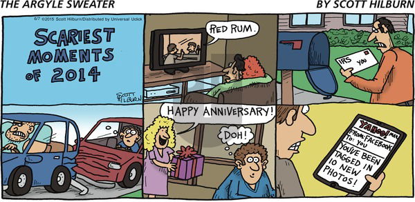 The Argyle Sweater on Sunday June 7, 2015 Comic Strip