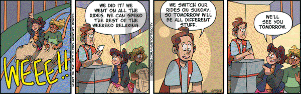 Heart of the City - Saturday April 6, 2024 Comic Strip