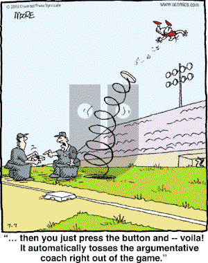 In the Bleachers - Monday July 7, 2003 Comic Strip