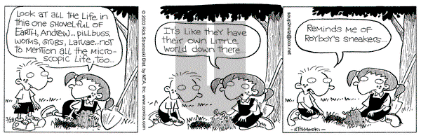 Soup to Nutz - Old on Friday March 28, 2003 Comic Strip