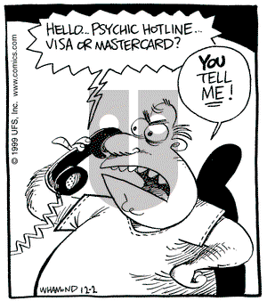 Reality Check on Thursday December 2, 1999 Comic Strip