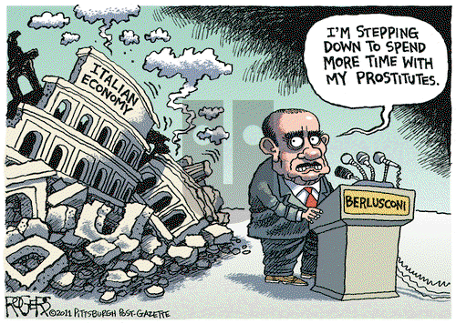 Rob Rogers on Tuesday November 15, 2011 Comic Strip
