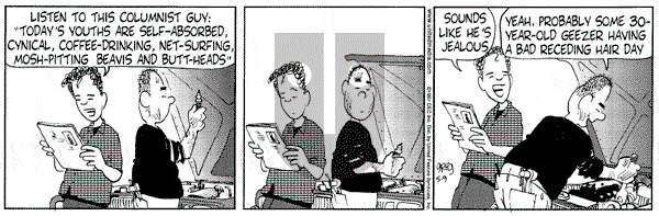 Luann on Friday May 9, 1997 Comic Strip