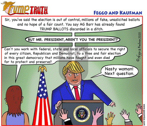 ViewsAmerica on Thursday October 1, 2020 Comic Strip