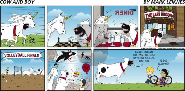 Cow and Boy Classics on Sunday March 5, 2006 Comic Strip