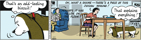 Fred Basset on Tuesday September 12, 2017 Comic Strip