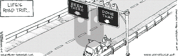 Non Sequitur on Friday May 4, 2001 Comic Strip