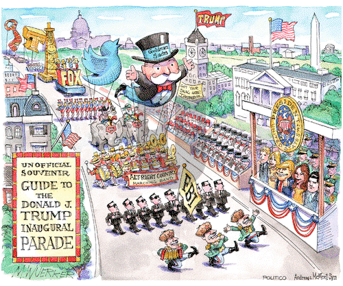 Matt Wuerker on Wednesday January 18, 2017 Comic Strip