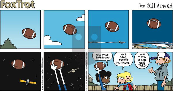 FoxTrot on Sunday November 19, 2017 Comic Strip