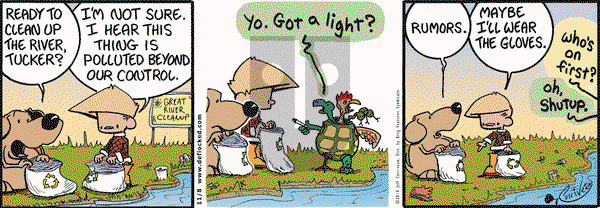 DeFlocked on Saturday November 8, 2014 Comic Strip