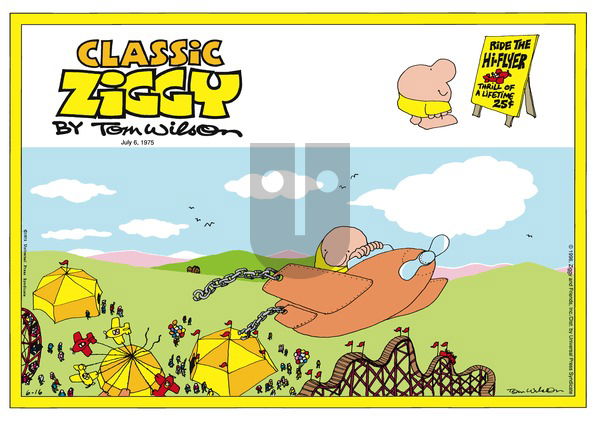 Ziggy on Sunday June 16, 1996 Comic Strip