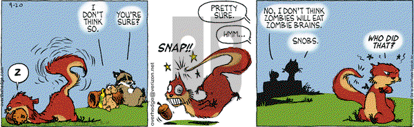 Over the Hedge on Monday September 20, 2010 Comic Strip