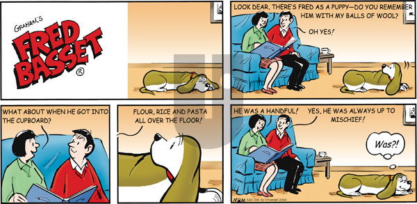 Fred Basset on Sunday May 22, 2011 Comic Strip