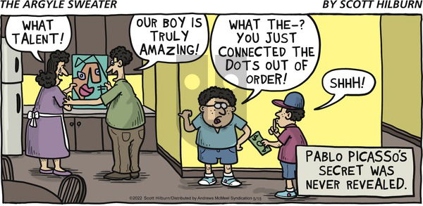 The Argyle Sweater - Sunday May 15, 2022 Comic Strip