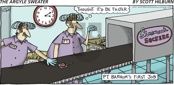The Argyle Sweater on Sunday March 20, 2011 Comic Strip