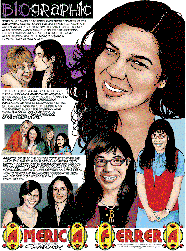Biographic on Sunday December 17, 2006 Comic Strip