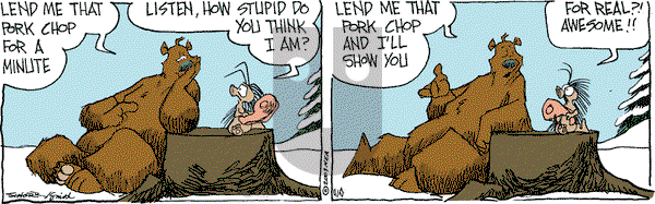 The Grizzwells on Friday November 27, 2009 Comic Strip