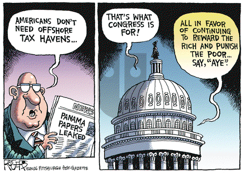 Rob Rogers on Friday April 8, 2016 Comic Strip