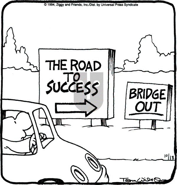 Ziggy - Tuesday October 18, 1994 Comic Strip