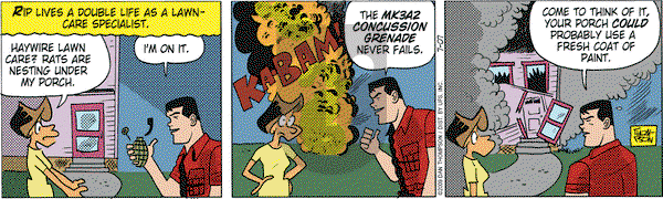 Rip Haywire on Tuesday July 7, 2009 Comic Strip