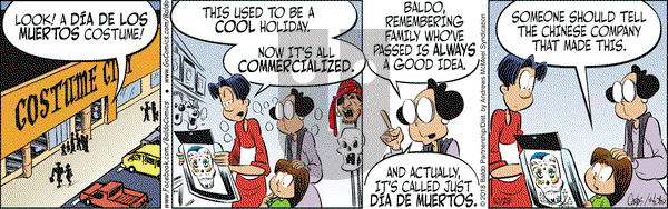 Baldo on Monday October 29, 2018 Comic Strip