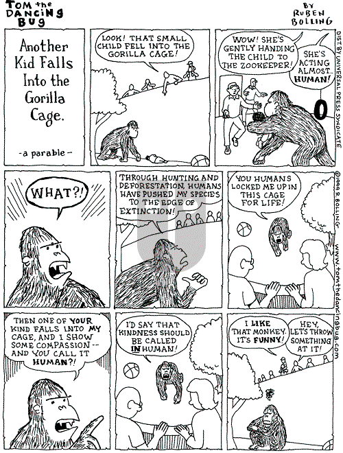 Tom the Dancing Bug on Saturday December 25, 1999 Comic Strip